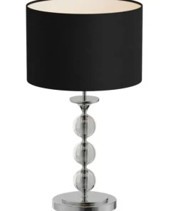 Elegancka lampka stołowa z abażurem RLT93163-1B REA | Kaja*Sklep Kaja Best Sale