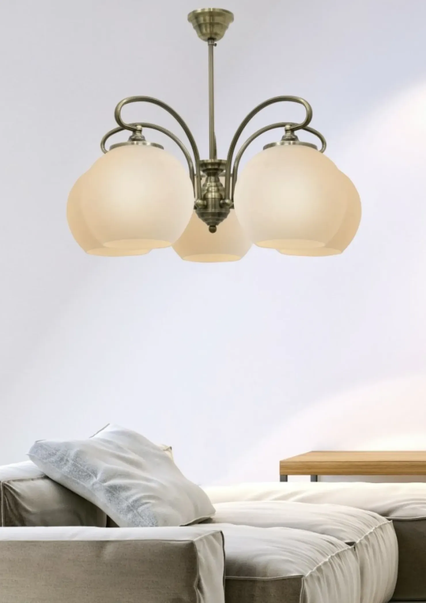 Elegancka, patynowa lampa sufitowa 35-69368 ORBIT | Kaja Oświetlenie*Sklep Kaja Best Sale