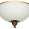 Elegancka plafoniera z mlecznym kloszem O1481 BR FLEX | Kaja*Sklep Kaja Sale