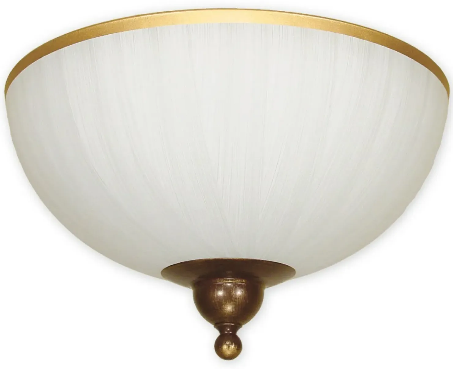 Elegancka plafoniera z mlecznym kloszem O1481 BR FLEX | Kaja*Sklep Kaja Sale