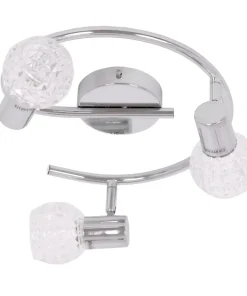 Online Sklep Kaja Elegancka, ponadczasowa lampa sufitowa K-C9590A/3 ALPINA | Kaja chrom