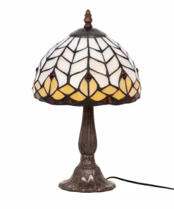 Elegancka, witrażowa lampka stołowa K-G121551 SARGAN | Kaja*Sklep Kaja New