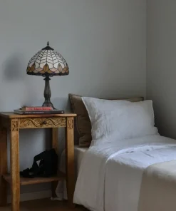 Elegancka, witrażowa lampka stołowa K-G121551 SARGAN | Kaja*Sklep Kaja New