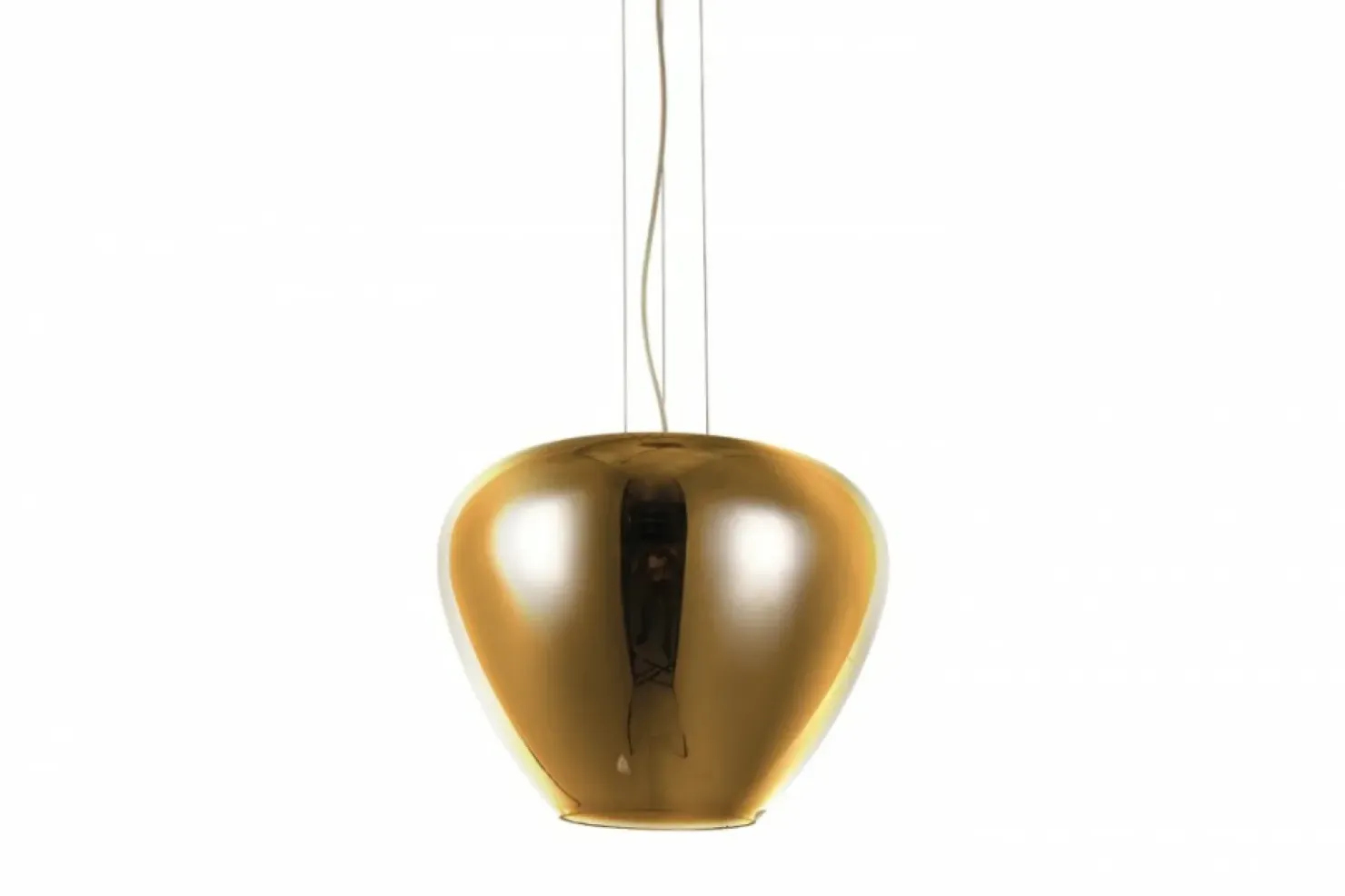 Sale Sklep Kaja Elegancka złota lampa wisząca do salonu AZ3179 BALORO | Kaja złoty