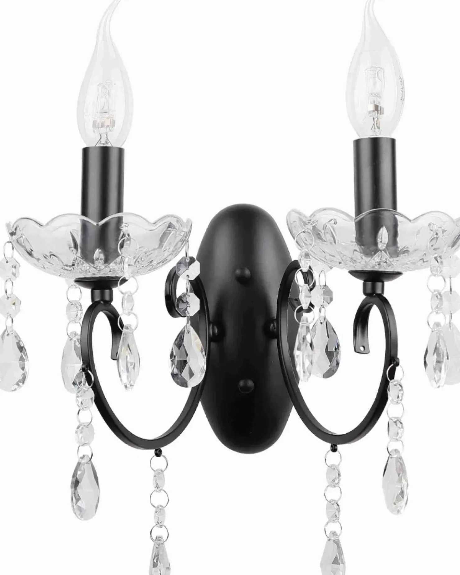 Elegancki, kinkiet z kryształkami 22-73723 z serii AURORA*Sklep Kaja Store