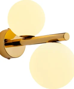 Elegancki kinkiet ścienny w kolorze złota JUP 1923 z serii TAIDA*Sklep Kaja Flash Sale