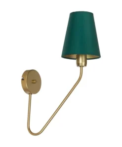 Elegancki kinkiet ścienny w zielonym kolorze MLP4906 z serii VICTORIA | Kaja Ośw*Sklep Kaja Discount