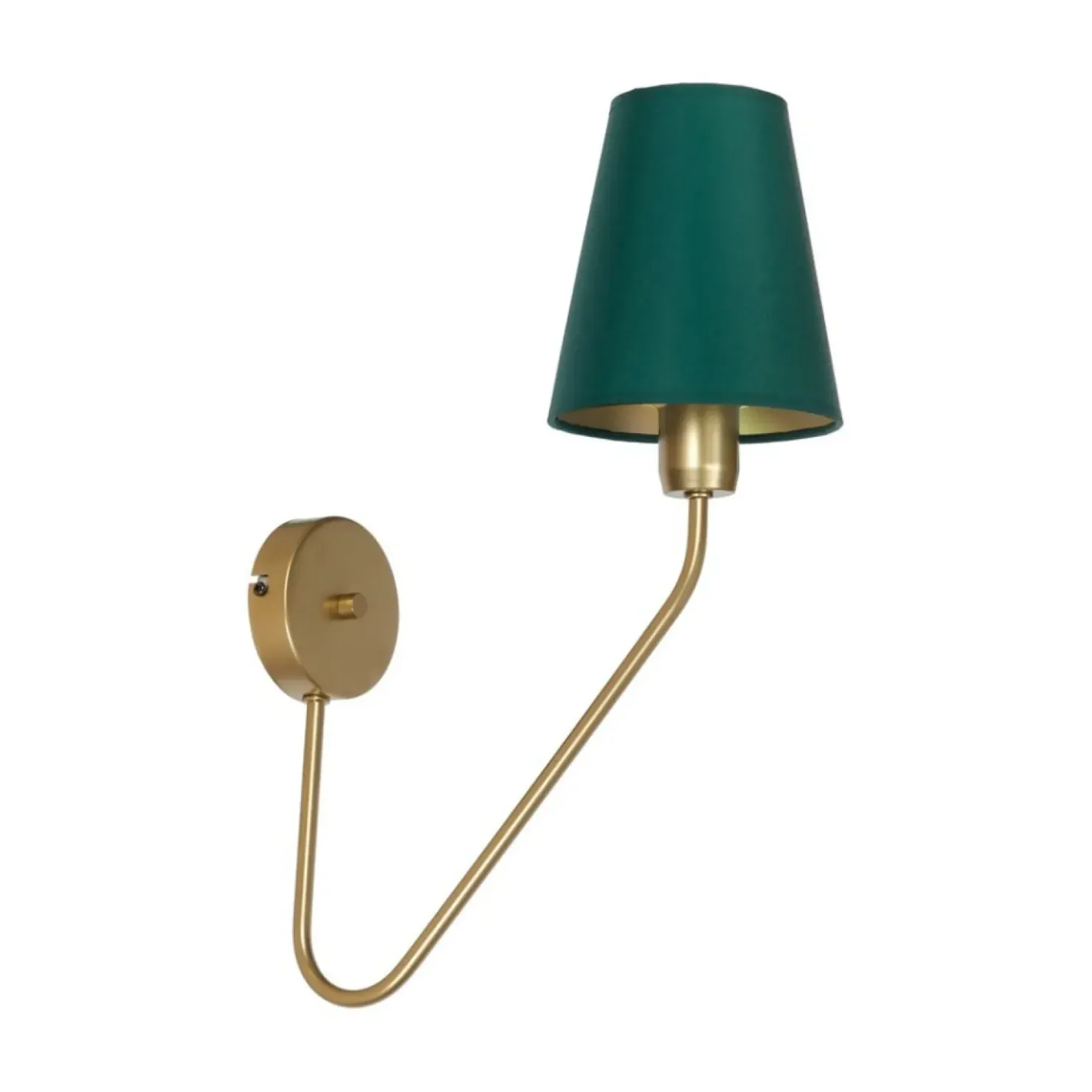 Elegancki kinkiet ścienny w zielonym kolorze MLP4906 z serii VICTORIA | Kaja Ośw*Sklep Kaja Discount