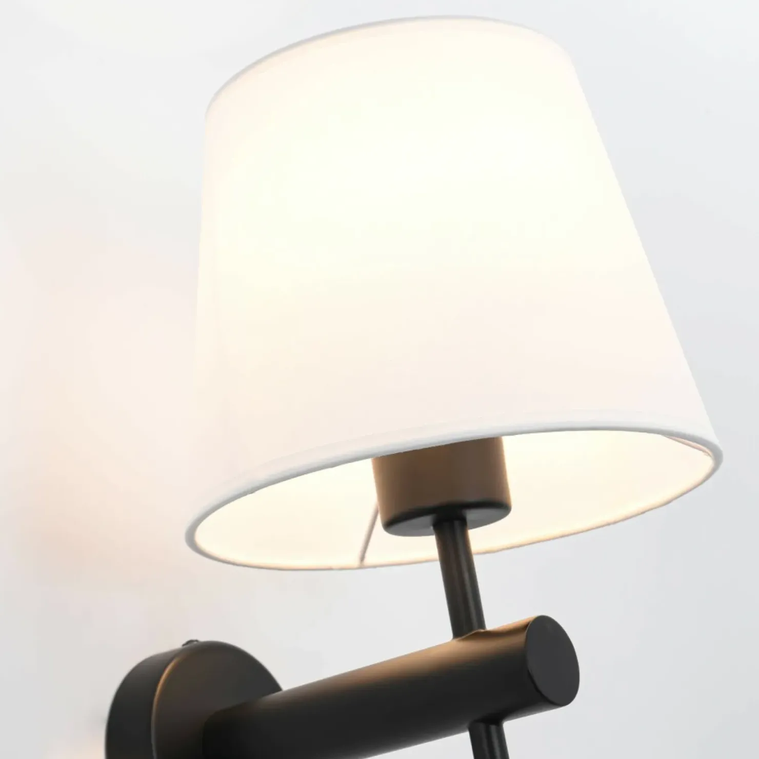 Elegancki kinkiet do sypialni LP-1133/1W BK TIVOLI | Kaja Oświetlenie*Sklep Kaja Clearance