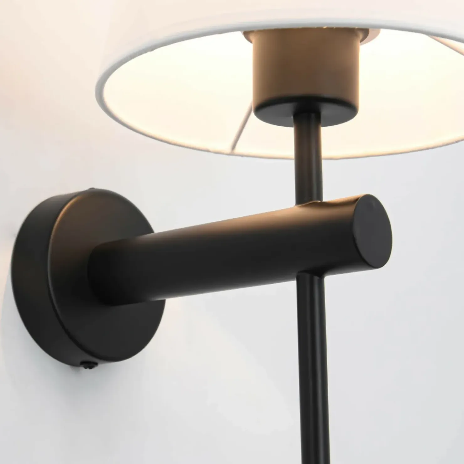 Elegancki kinkiet do sypialni LP-1133/1W BK TIVOLI | Kaja Oświetlenie*Sklep Kaja Clearance