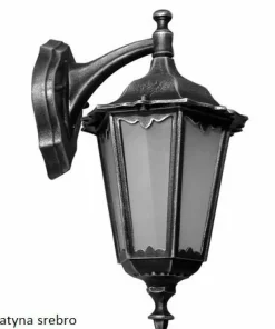 Elegancki kinkiet zewnętrzny K 3012/1/D z serii RETRO CLASSIC | Kaja Oświetlenie*Sklep Kaja New