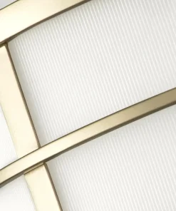 Elegancki plafon ze złotą oprawą FE-FUSION-F-PNBR z serii FUSION*Sklep Kaja Sale