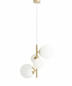 Best Sale Sklep Kaja Elegancki złoty żyrandol z kloszami 1091L40 BLOOM | Kaja Oświetlenie Zadzwońporabattel.783200183(8-16)/mailsklep@kaja.com.pl