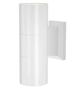 Elewacyjna lampa ścienna dwukierunkowa tuba O574WL-02W z serii BOWERY*Sklep Kaja Best