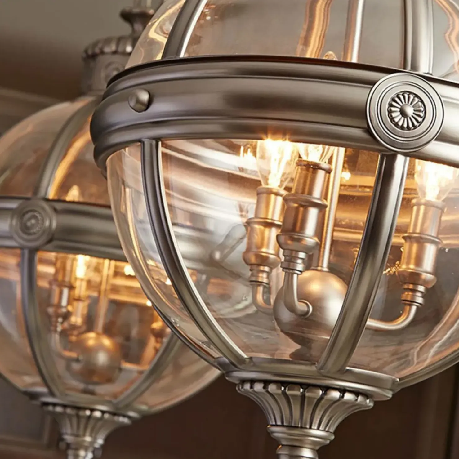 Estetyczna lampa wisząca, wyjątkowa FE-ADAMS-3P-ANL z serii ADAMS*Sklep Kaja Flash Sale