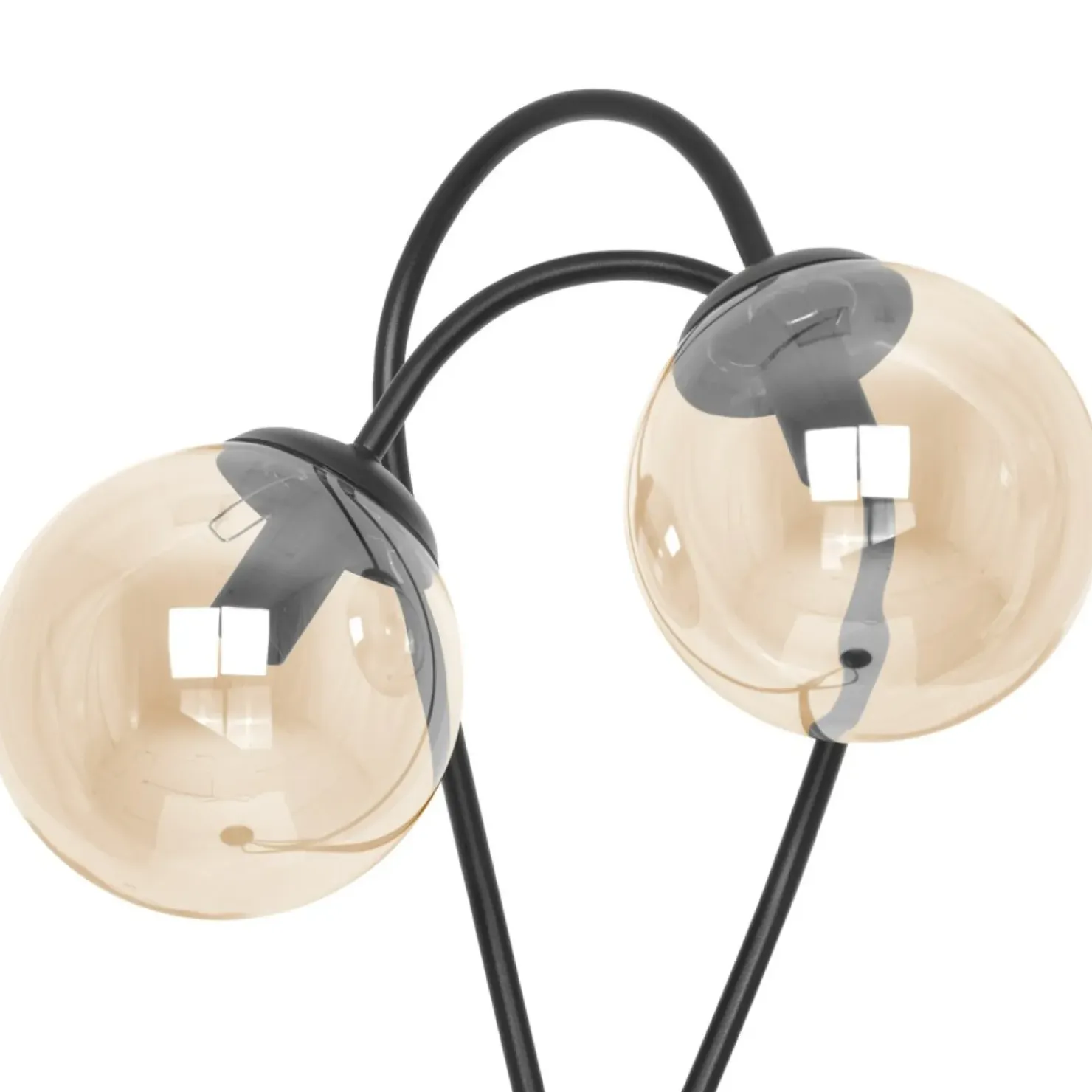Fantazyjna lampa podłogowa z kloszami K-5129 z serii FLORO | Kaja*Sklep Kaja Best Sale