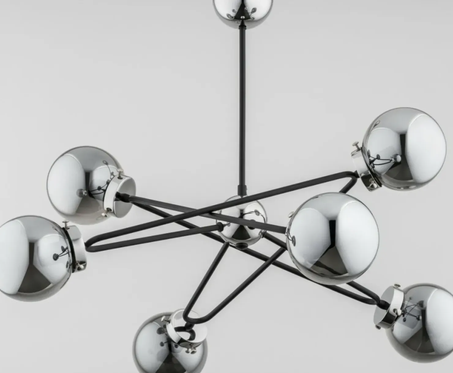 Cheap Sklep Kaja Futurystyczna lampa sufitowa, grafitowe klosze AL 25616 | Kaja