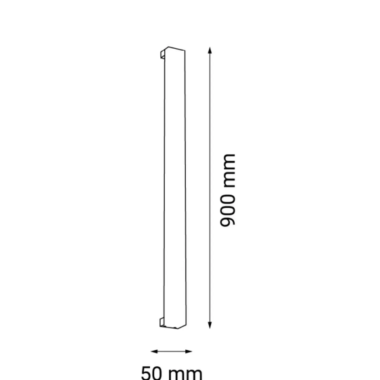 Geometryczna lampa ścienna LED 90cm 3000K ANT 4013 HOSO | Kaja*Sklep Kaja Shop