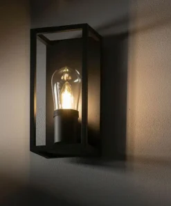 Geometryczna lampa ścienna, kinkiet na taras 10503 MARGOT | Kaja*Sklep Kaja Clearance