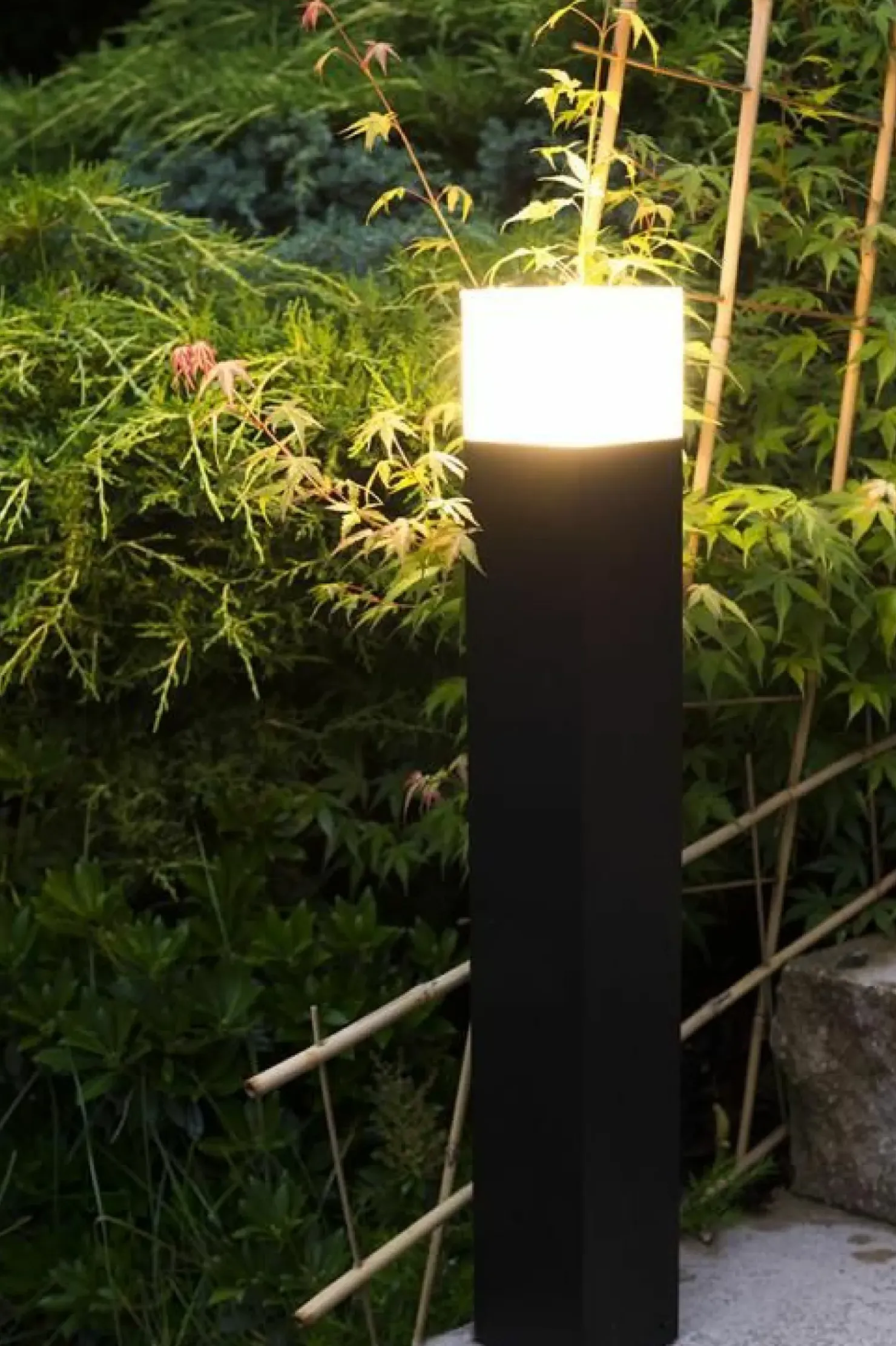Geometryczna lampa stojąca, ogrodowa CB-330 DG z serii CUBE | Kaja Oświetlenie*Sklep Kaja Discount