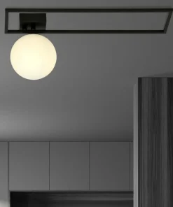 Geometryczna lampa sufitowa z białym kloszem 1130/1B IMAGO | Kaja*Sklep Kaja Sale