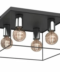 Geometryczna lampa sufitowa, druciana kostka LX 8118 HOMEN | Kaja*Sklep Kaja Online