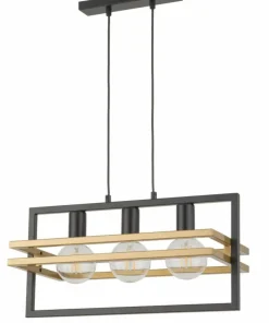 Store Sklep Kaja Geometryczna lampa wisząca nad stół w kuchni SIG 32392 - MERCI CZ/ZŁ
