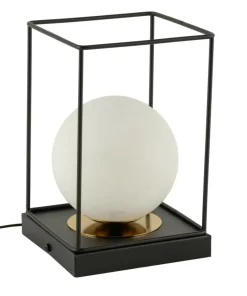 Geometryczna lampka stołowa z kloszem SIG 50374 AROMA | Kaja*Sklep Kaja Store