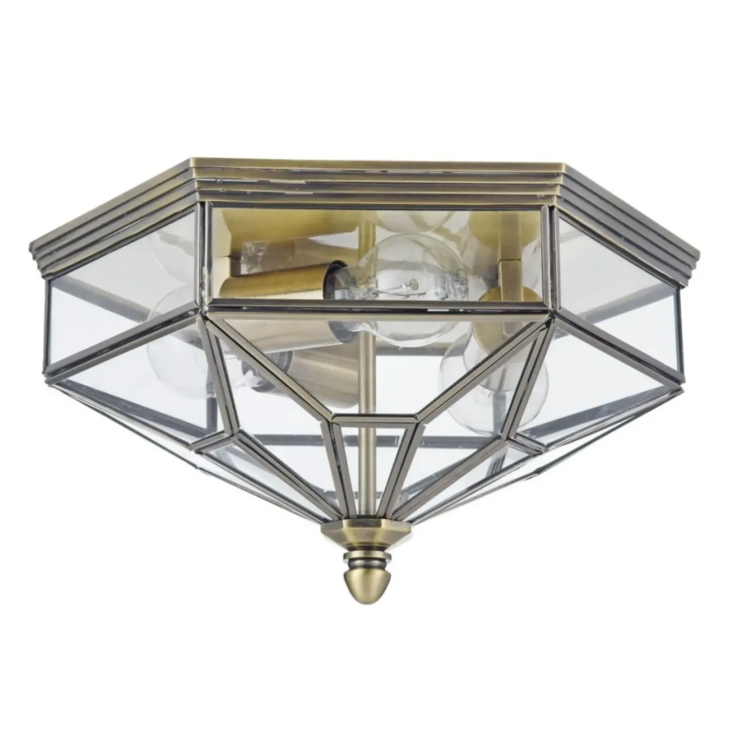 Geometryczna plafoniera 3xE27 H356-CL-03-BZ ZEIL | Kaja Oświetlenie*Sklep Kaja Best Sale