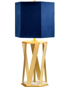 Geometryczna, złota lampa stołowa APOLLO-TL z serii APOLLO*Sklep Kaja Cheap