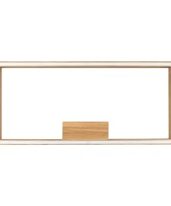 Geometryczny plafon LED wykonany z drewna 9141174 RAMME | Kaja*Sklep Kaja Cheap