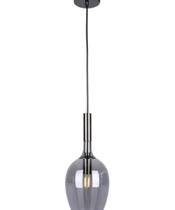 Best Sale Sklep Kaja Gustowna lampa wisząca z grafitowym kloszem ML8813 z serii LUGANO | Kaja Oświetl