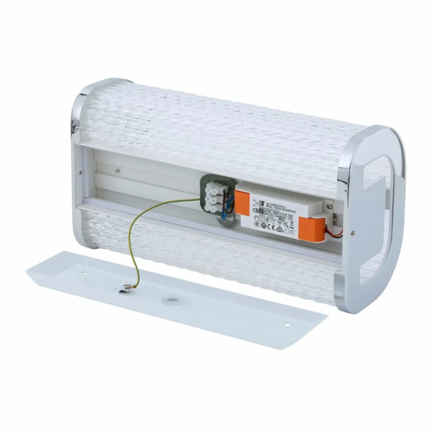 Hermetyczna lampa ścienna LED do łazienki 10729 PALMAS | Kaja*Sklep Kaja Best Sale