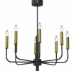 Industrialna, czarno-złota lampa wisząca LX 4280 AKASYA | Kaja*Sklep Kaja New