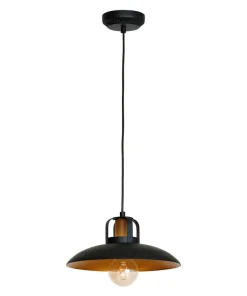 Cheap Sklep Kaja Industrialna, czarno-złota lampa wisząca MLP3682 FELIX | Kaja