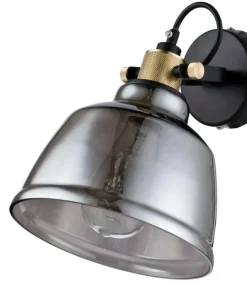 Industrialna lampa ścienna z kloszem T163-01-C IRVING | Kaja*Sklep Kaja Discount
