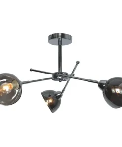 Discount Sklep Kaja Industrialna lampa do sypialni K-JSL-1286/3-2 HORNET | Kaja chrom
