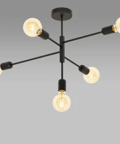 Industrialna lampa sufitowa bez kloszy 67764 ALTA | Kaja Oświetlenie*Sklep Kaja Fashion