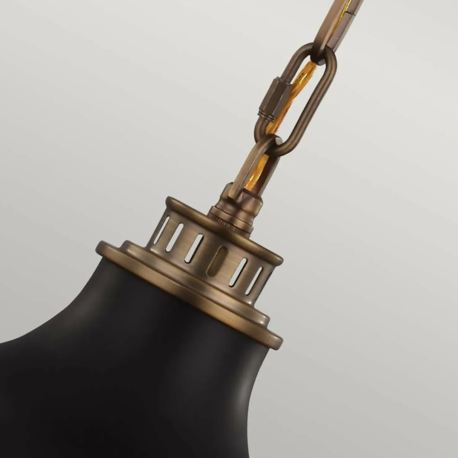 Hot Sklep Kaja Industrialna lampa wisząca FE-CADENCE-2P-MB z serii CADENCE