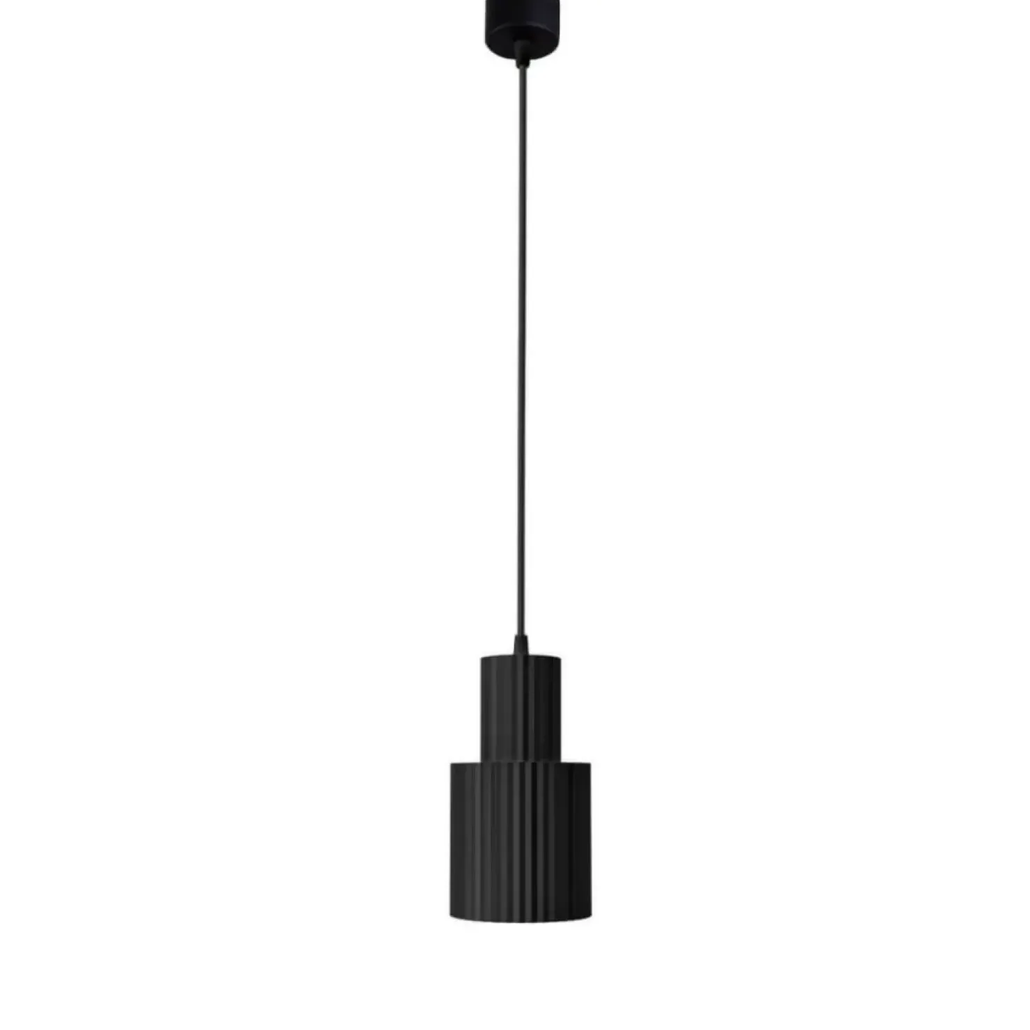 Best Sale Sklep Kaja Industrialna, wąska, czarna lampa wisząca LP-787/1P L BK z serii TOKIO