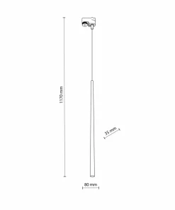Jednofazowa lampa wisząca do szynoprzewodu TK 4885 TRACER | Kaja*Sklep Kaja Cheap