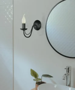 Jednoramienna, świecznikowa lampa ścienna K-3993 BARTEZ | Kaja*Sklep Kaja Online