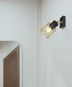 Jednoramienny reflektorek ścienny K-4780 TROY GOLD | Kaja Oświetlenie*Sklep Kaja New