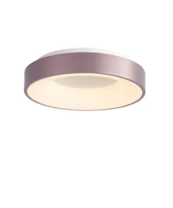 Kawowy plafon LED do salonu ⌀80cm z pilotem AZ4994 SANTANA | Kaja*Sklep Kaja Fashion