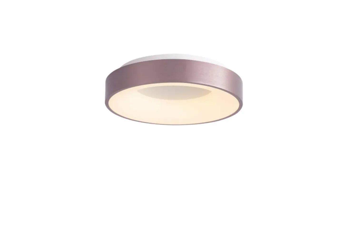 Kawowy plafon LED do salonu ⌀80cm z pilotem AZ4994 SANTANA | Kaja*Sklep Kaja Fashion