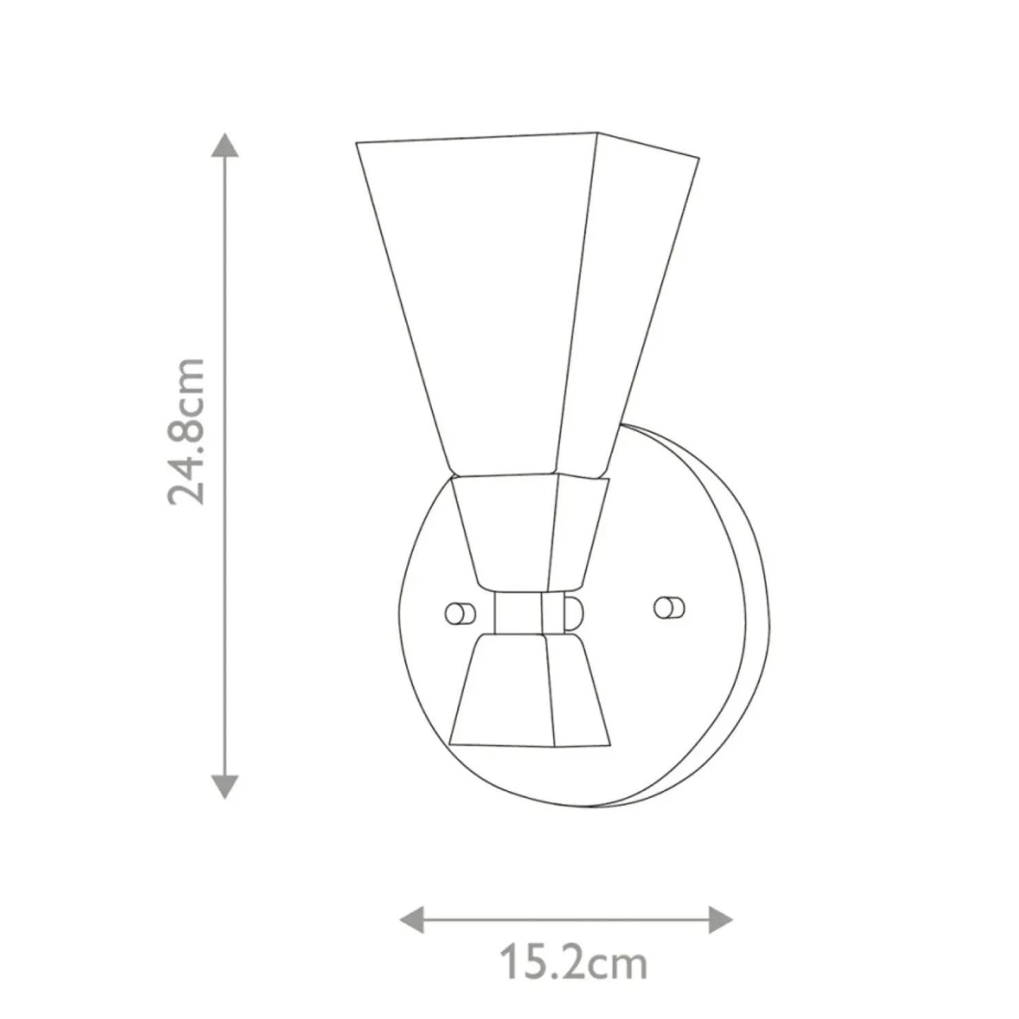 Kinkiet ścienny, matowa czerń BOWTIE-1-MB z serii BOWTIE*Sklep Kaja Discount