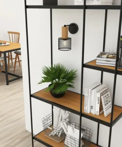Kinkiet ścienny z drewnianym elementemMLP8558 z serii SOBRESA | Kaja Oświetlen*Sklep Kaja Outlet