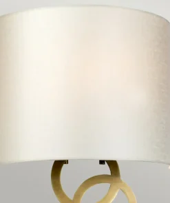 Kinkiet ścienny ze złotą ozdobą CURTIS-MEDIUM-AB z serii CURTIS*Sklep Kaja Flash Sale