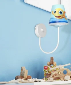 Kinkiet ścienny ze zwężanym abażurem MLP6806 z serii RYBKA | Kaja Oświetlenie*Sklep Kaja Cheap