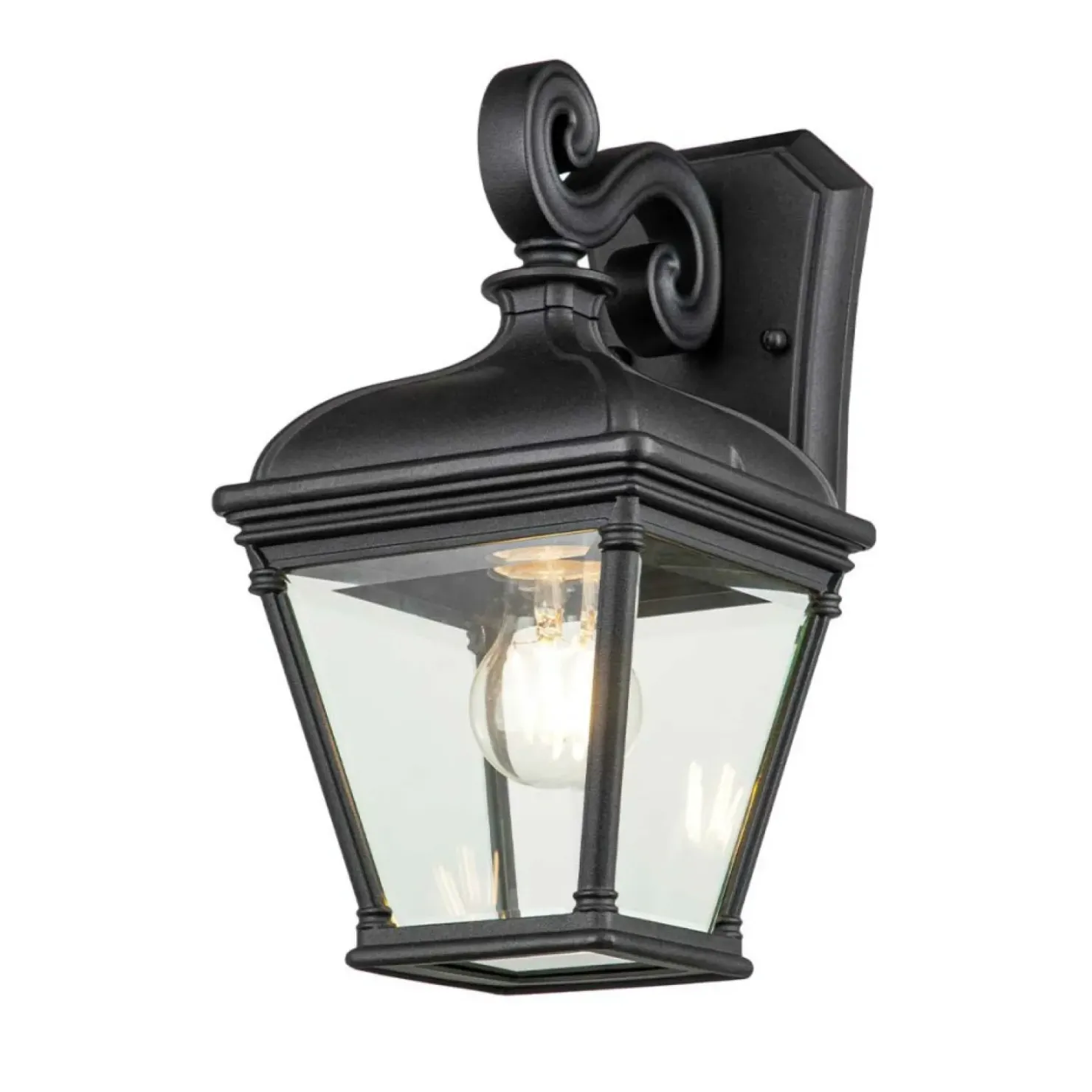 Kinkiet elewacyjny, kolor BAYVIEW-2M-BK z serii BAYVIEW*Sklep Kaja Flash Sale